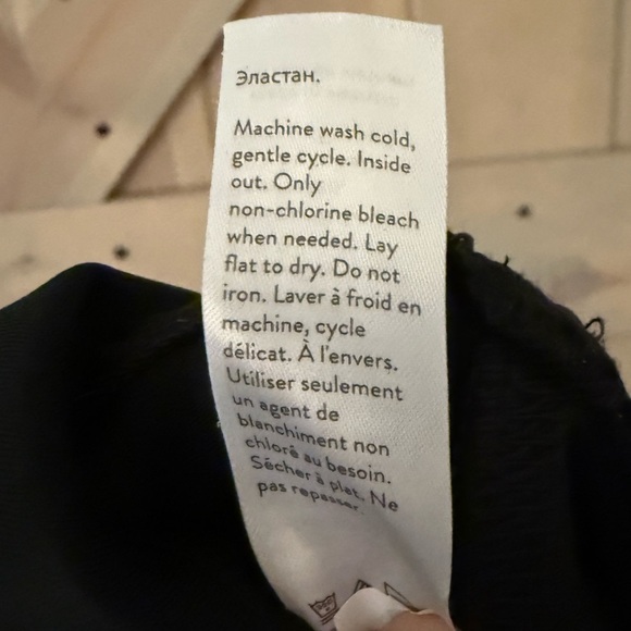 SPANX Dark Camouflage Faux Leather Leggings - Picture 5 of 9